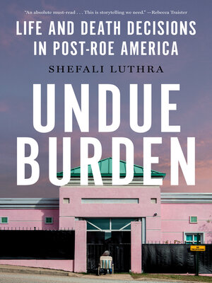 cover image of Undue Burden